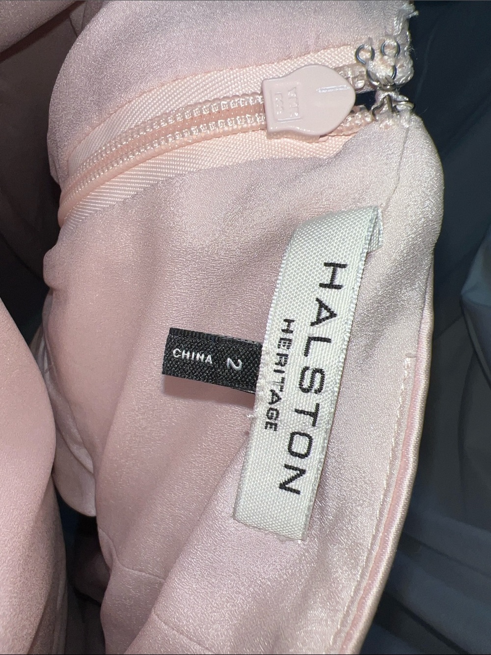 Halston Heritage Blush Pink Dress - Picture 3 of 11